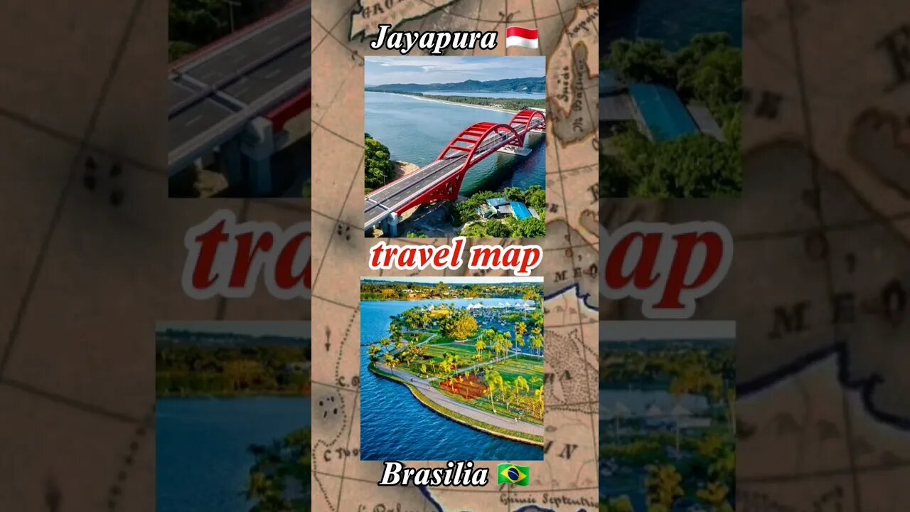 Perjalanan Jayapura 🇮🇩 to Brasilia - Indonesia to Brazil