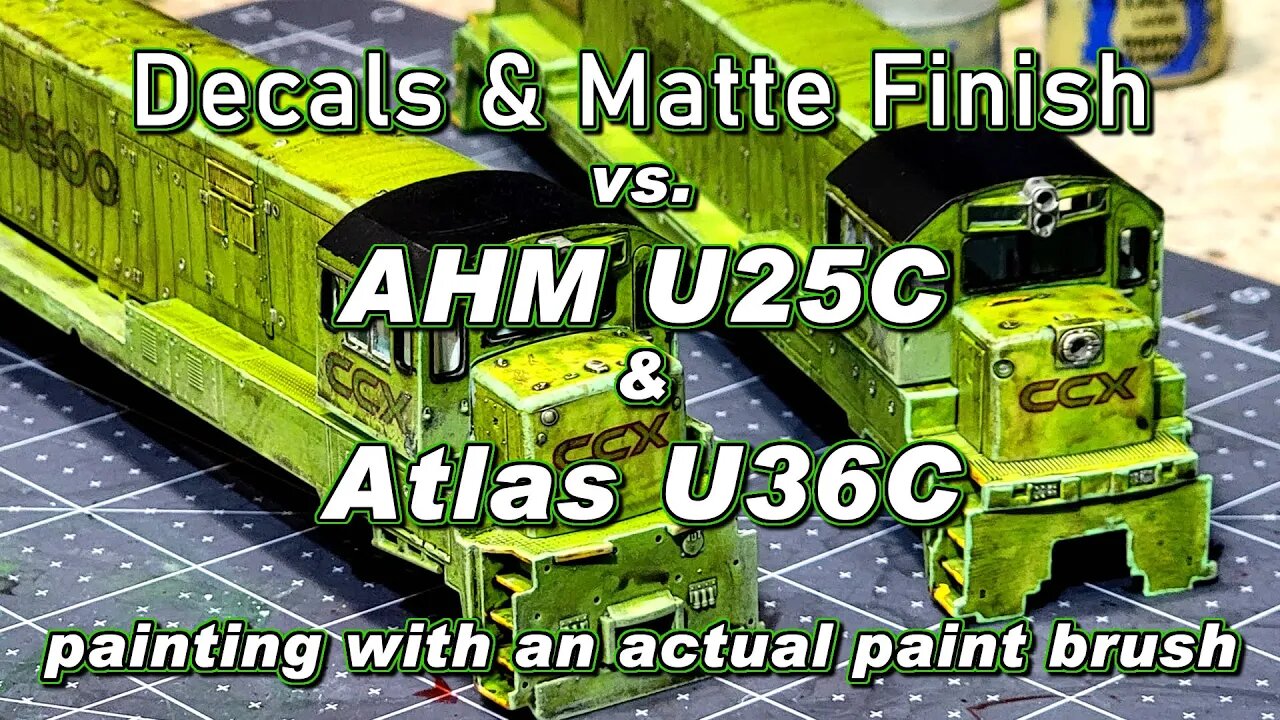 Matte Finish Atlas U36C AHM U25C