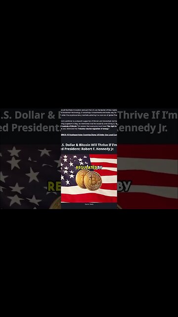 Kennedy Jr.'s Vision: Defending Bitcoin & Promoting Transparency #bitcoin