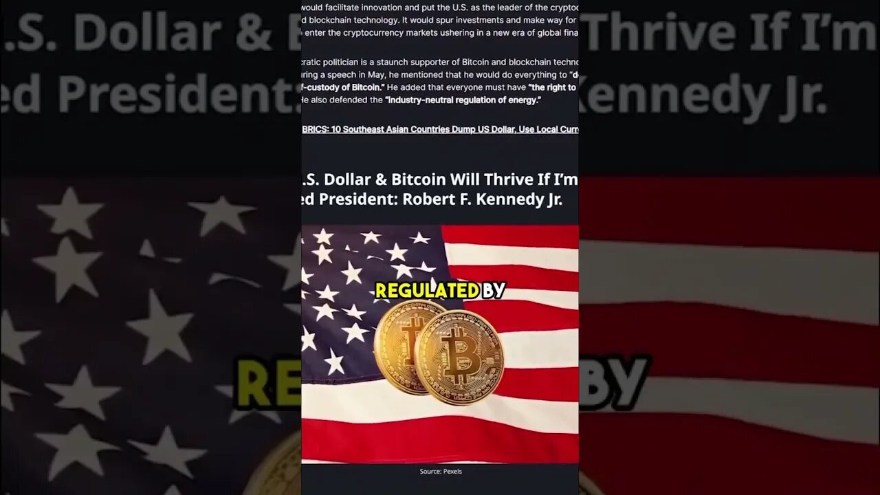 Kennedy Jr.'s Vision: Defending Bitcoin & Promoting Transparency #bitcoin