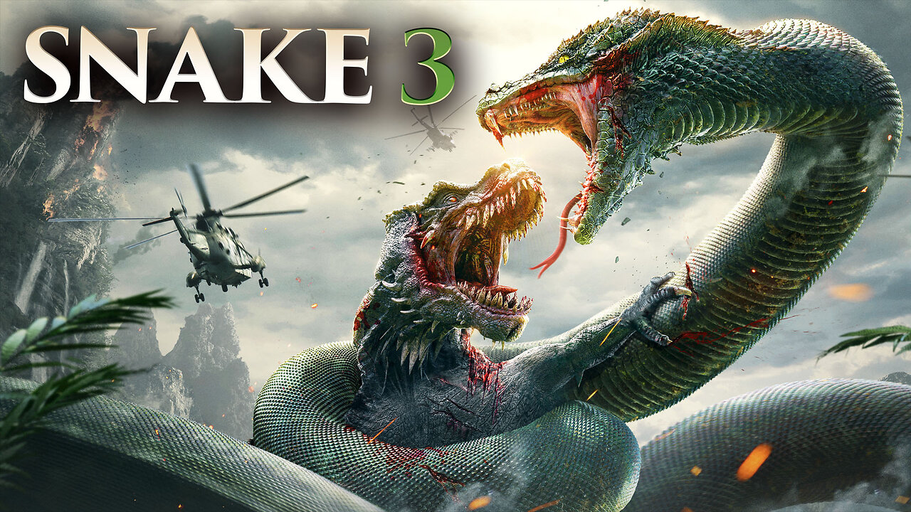 MULTISUB【Snake 3】Giant Snake and Angry Dinosaur's great battle! | Adventure | YOUKU MONSTER MOVIE