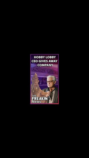 A DEAL WITH GOD: Hobby Lobby CEO David Green Gives Away Company After ‘Choosing God’ #shorts