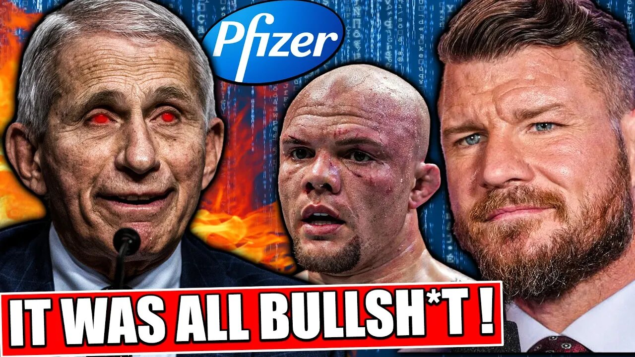 Michael Bisping DESTROYS Pfizer In DELETED Rant.......