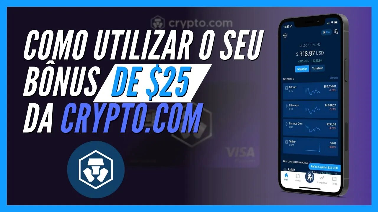 [🐴CRIPTO BAGUAL] NFT Como Utilizar Seus Tokens CRO da Promoção Crypto.com (Cadastre e Ganhe $25)