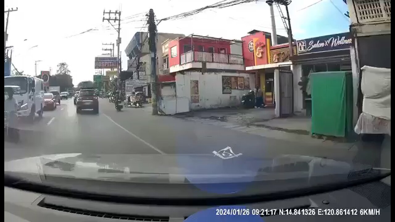 highway accident caught on camera