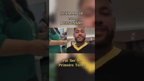 Instituto Neymar Jr. agradecer visita de Bolsonaro #shorts