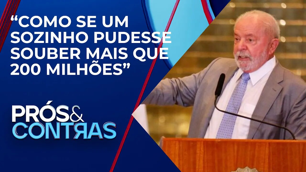 Lula volta a criticar taxas do Banco Central durante reunião do Conselho | PRÓS E CONTRAS