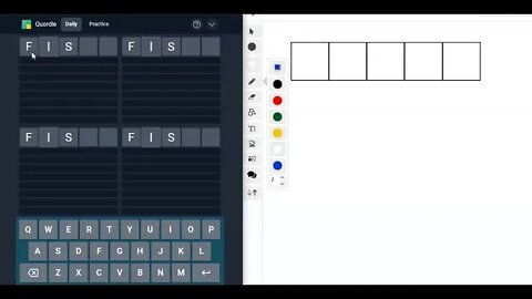 Quick Quordle of the Day for October 3, 2022 ... oops! I forgot to release this one!