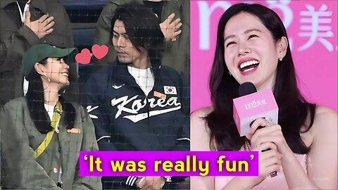 Son Ye Jin talks about her baseball date with husband Hyun Bin