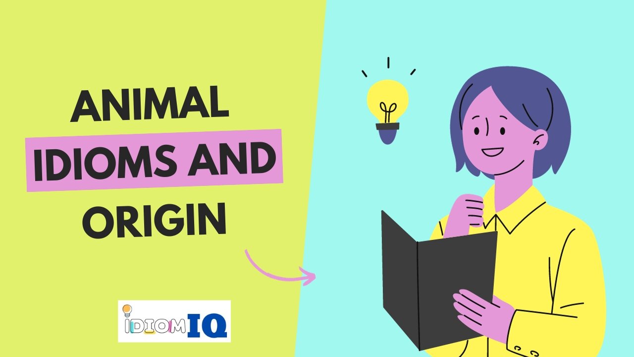 Animal Idioms with Their Origin | Everyday English Vocabulary | IdiomIQ