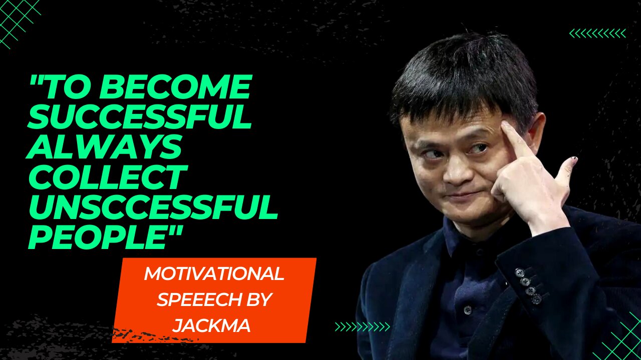 Achieve Your Dreams with Jack Ma's Motivational Speech on Success in Career