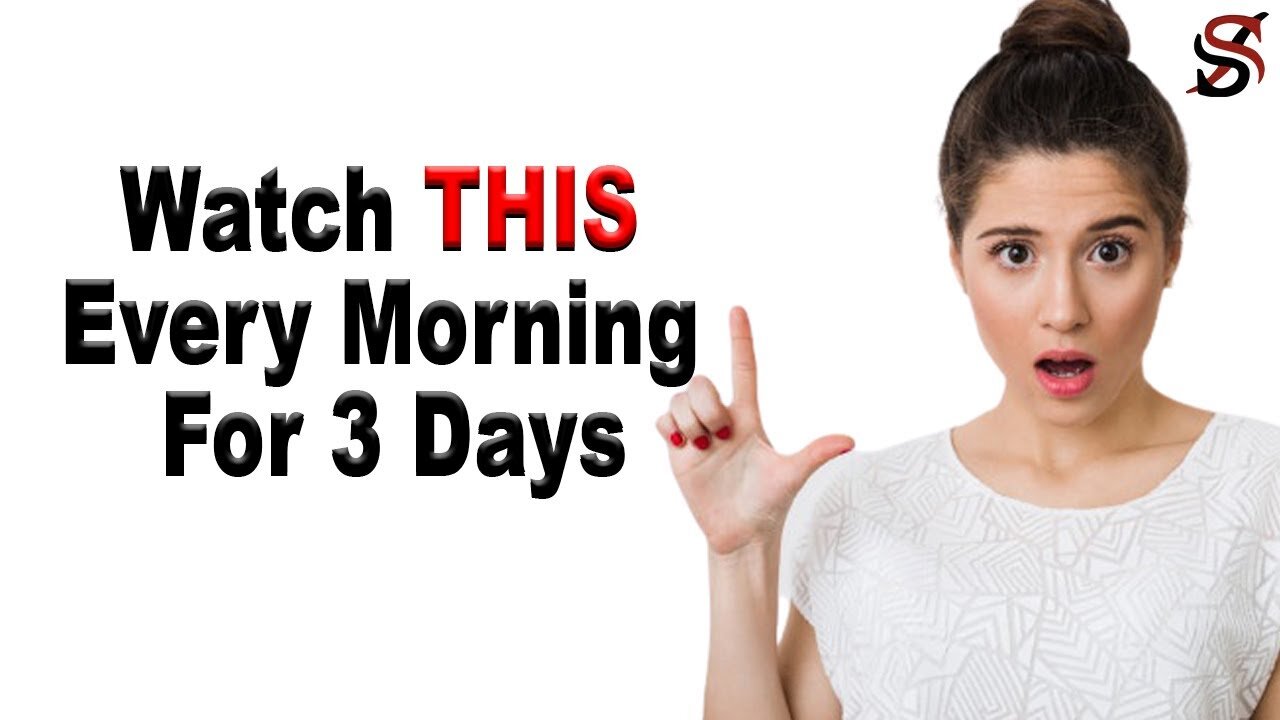 Watch This Every Morning for 3 Days | Motivational Video