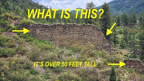 What is this Massive Wall Doing in the Mountains?!