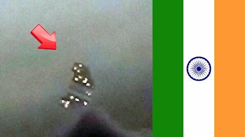 Sighting of a UFO shaped like the moon over India [Space]