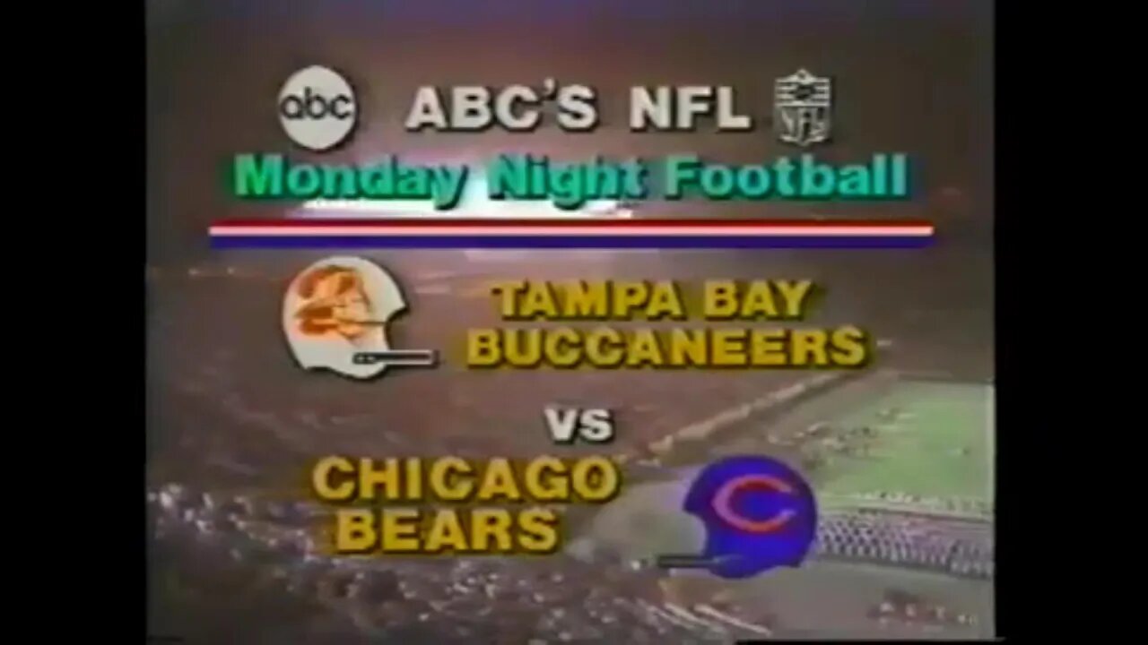 1980-10-06 Tampa Bay Buccaneers vs Chicago Bears