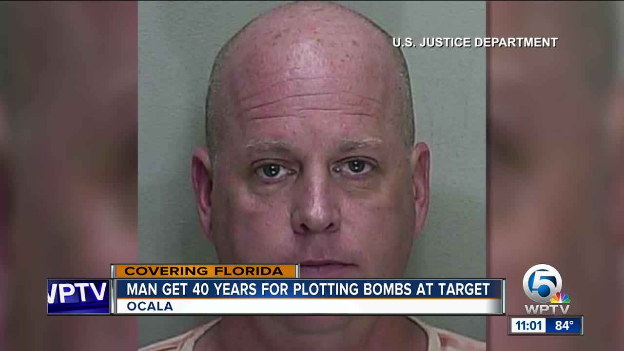 Florida man sentenced 40 years for Target bomb plot