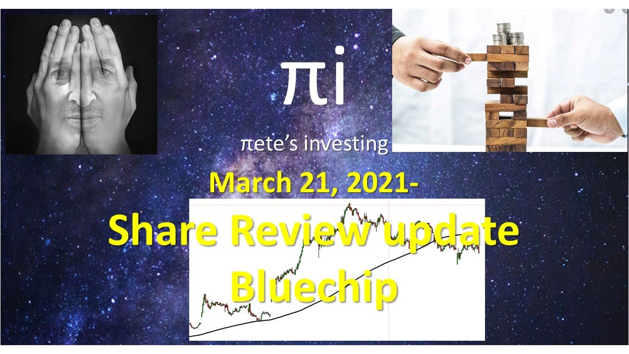 Share Review Update Bluechip Mar 21 2021 - Is there stability to our portfolio?