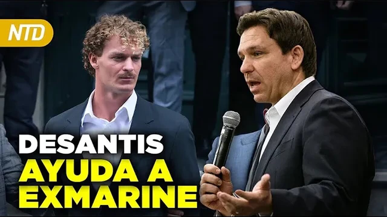 DeSantis ayuda al exmarine Penny; Mayorkas anuncia descenso de cruces ilegales NTD Día [15 mayo]