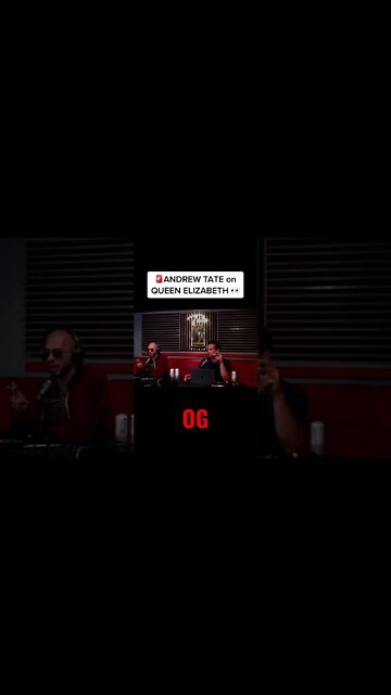 THE TATES ON QUEEN ELIZABETH #tiktok #andrewtate #rumble