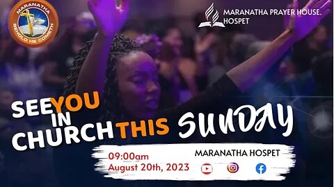 🔴Maranatha Hospet // SUNDAY WORSHIP // 20.08.2023 LIVE //