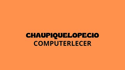 Chaupiquelopecio - Schlapeirytockrond Computerlecer