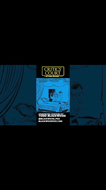 COURTROOM SKETCH OF KATHLEEN KENNEDY IGNORING THE STAR WARS EXPANDED UNIVERSE