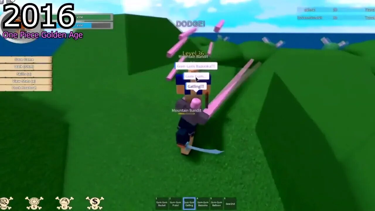 Evolution of Roblox One Piece Games! 2016 2020 4