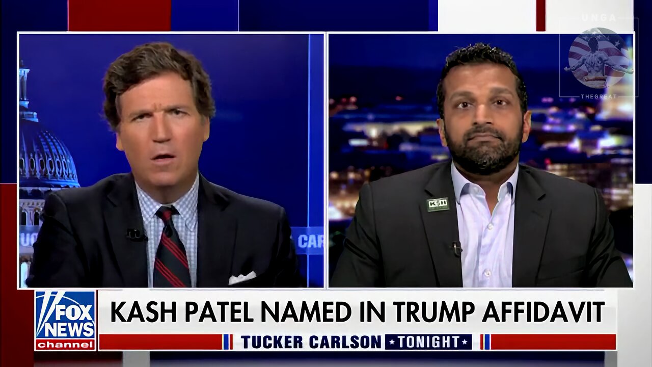 Kash Patel: My Name is Un-redacted for Political Purposes, They Don't Care About Threats to My Life