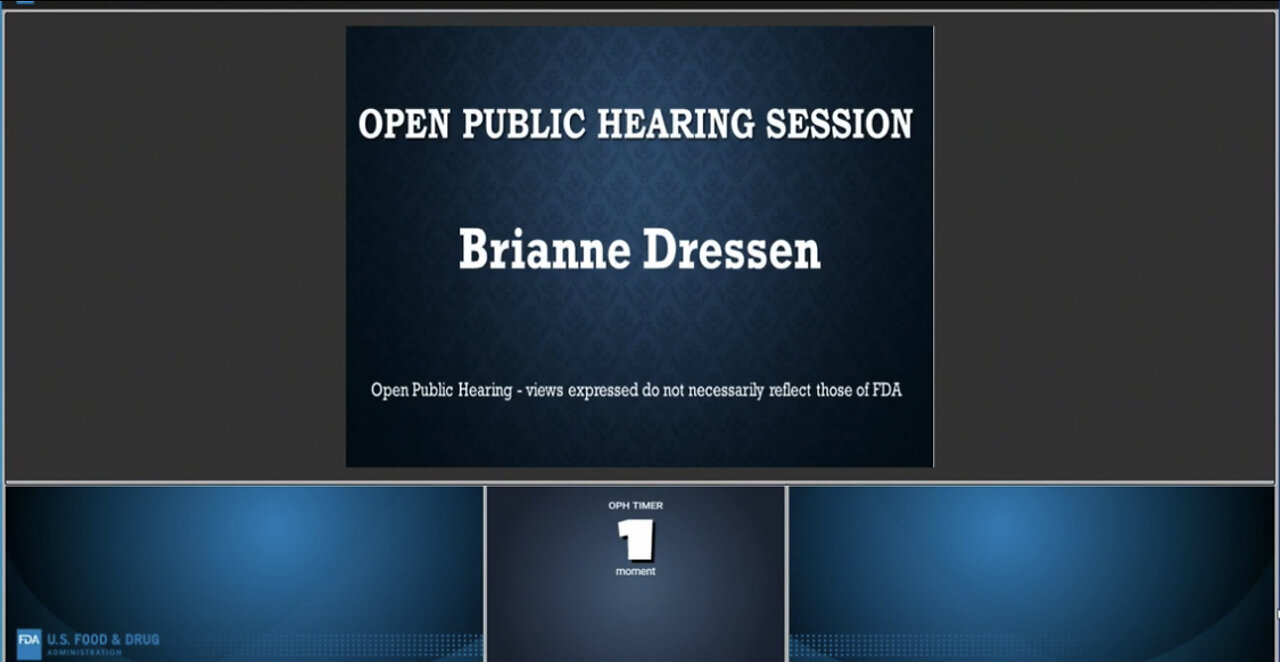 Brianne Dressen - 4/6/2022 - FDA public comment