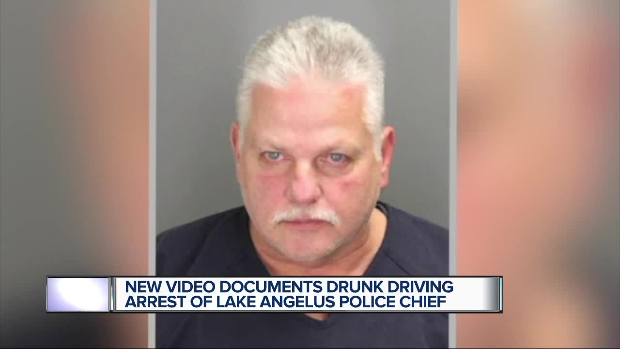 Police videos show alleged drunk driving case of metro Detroit police chief