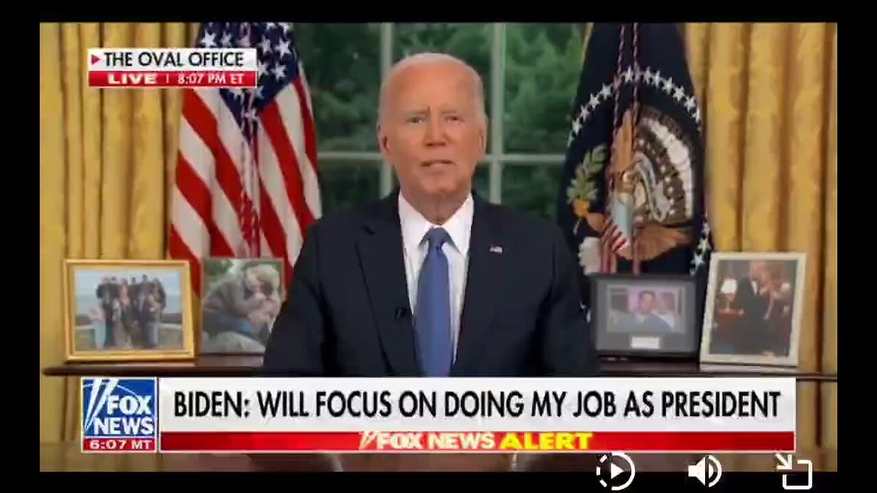 EPISODE- 65 BIDEN'S SPEECH WAS PRE- RECORDED!!