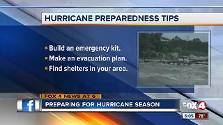 Preparing for hurricane season