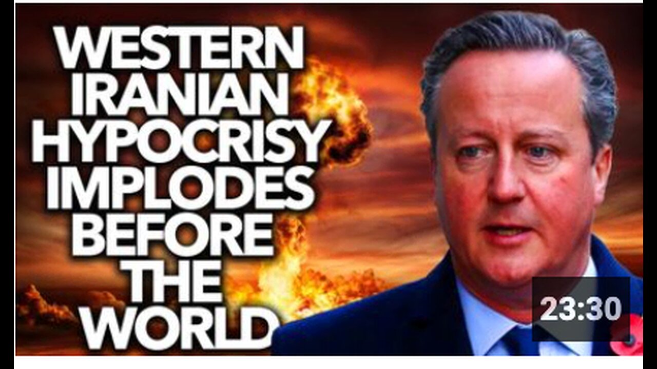 SHOCKING ADMISSION! Britain Mistakenly Exposes TRUTH About Iranian Strike On Israel