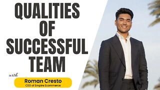 Qualities of a successful team - Roman Cresto