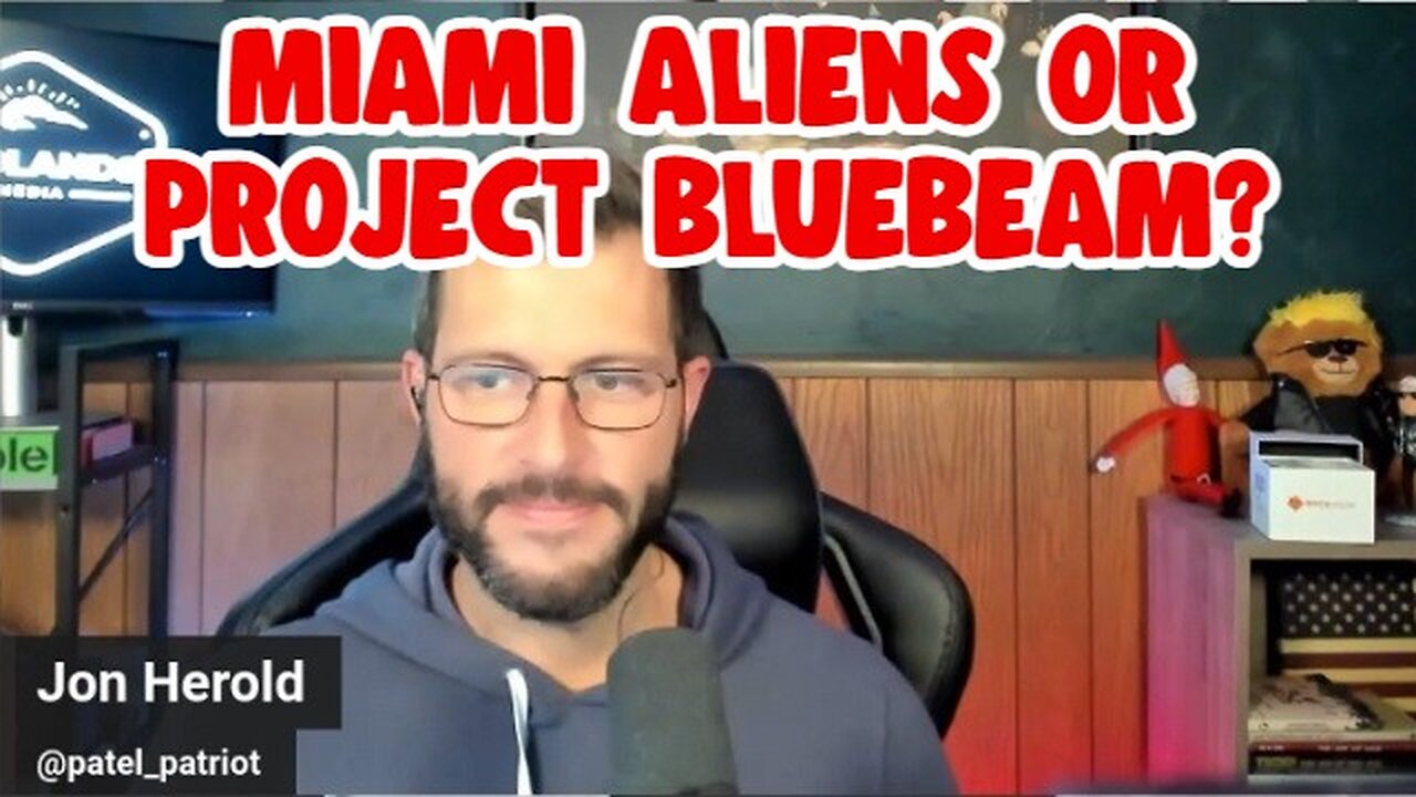 Patel Patriot HUGE intel: Miami Aliens or Project Bluebeam?