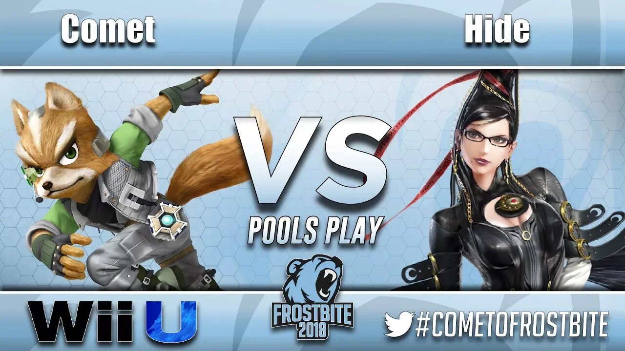 MAG | Comet (Fox) vs. Hide (Bayonetta) - Wii U Pools Play - Frostbite 2018
