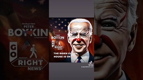 THE BIDEN CLOWN HOUSE IS ON FIRE #GoRightNews