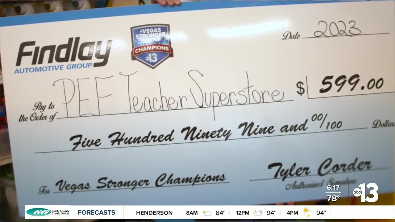 Vegas Stronger Champion: Teacher Superstore