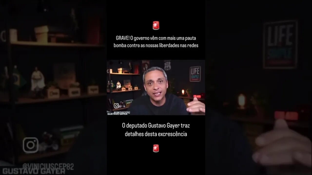 GRAVE! O governo vêm com mais uma pauta bomba contra as nossas liberdades nas redes
