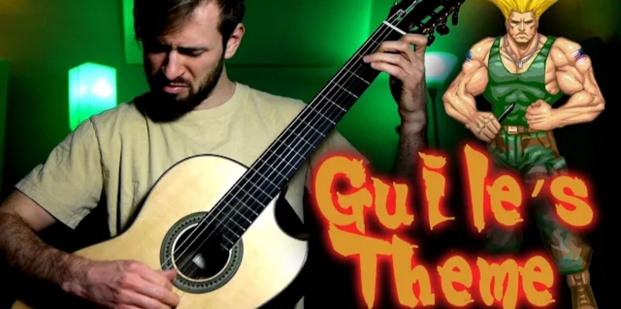 GUILE'S THEME on CLASSICAL GUITAR