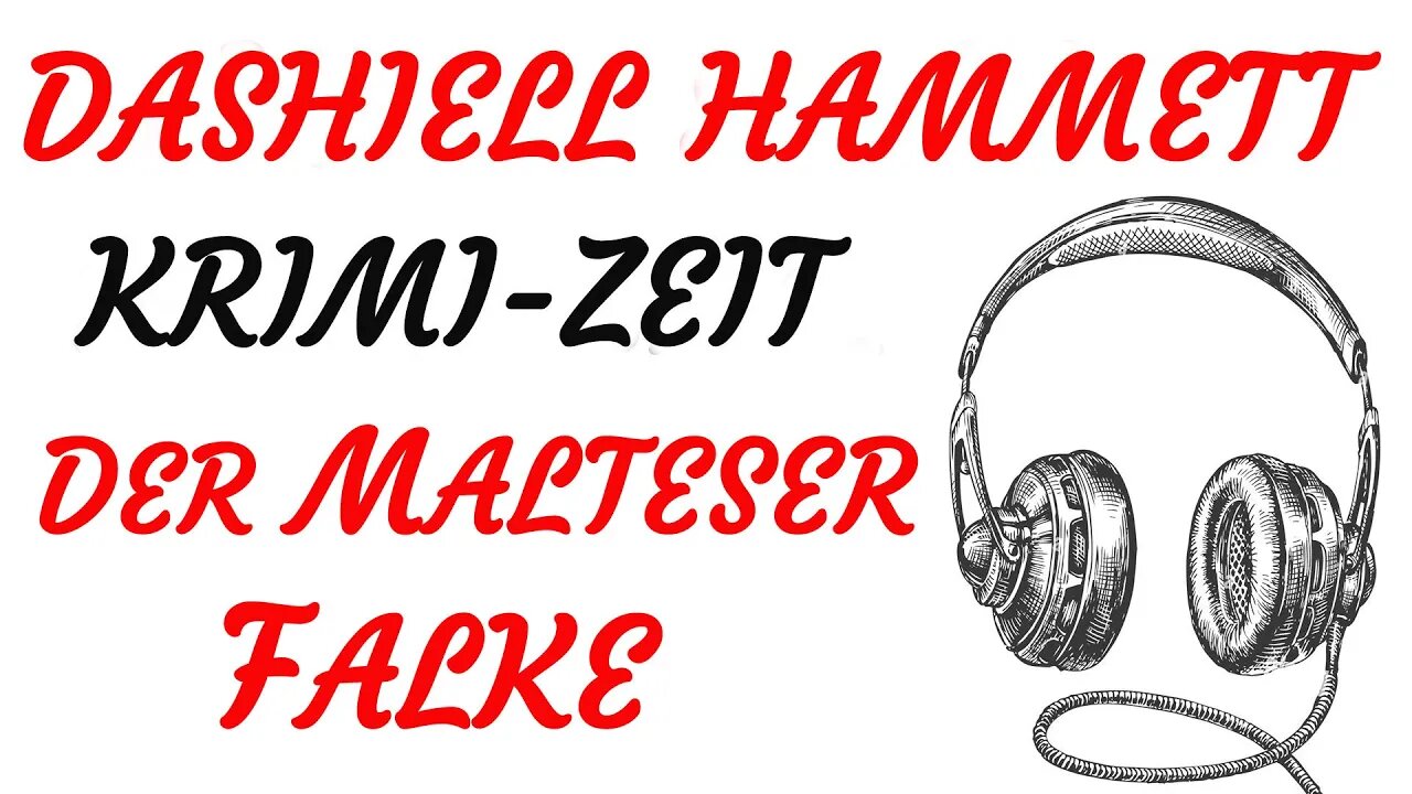 KRIMI Hörspiel - Dashiell Hammett - DER MALTESER FALKE (1996) - TEASER