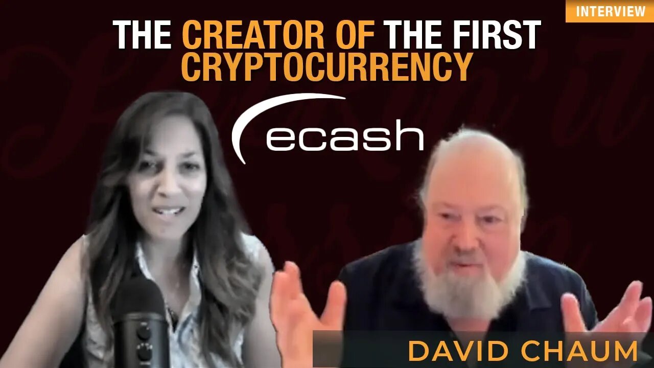 Contributor Amina Motala Kicks It w/ Creator of The First Crypto, The Legendary David Chaum!