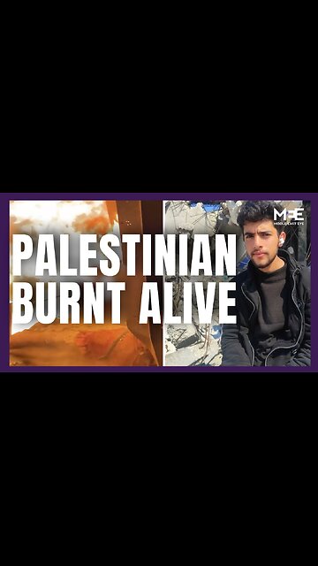 ‘I couldn’t do anything’ says brother of man who was burnt alive after Israeli air strike on tents