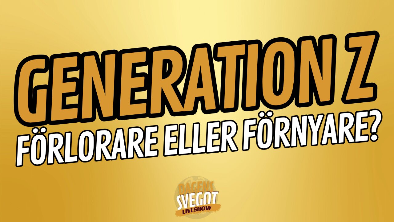 Generation Z - förlorare eller förnyare?