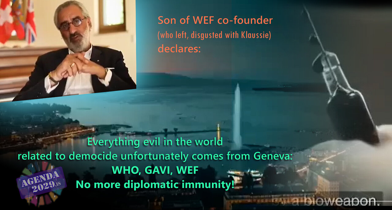 Statement against diplomatic immunity of WHO, WEF and GAVI for advocating to inject 5.7 billion people with a bioweapon