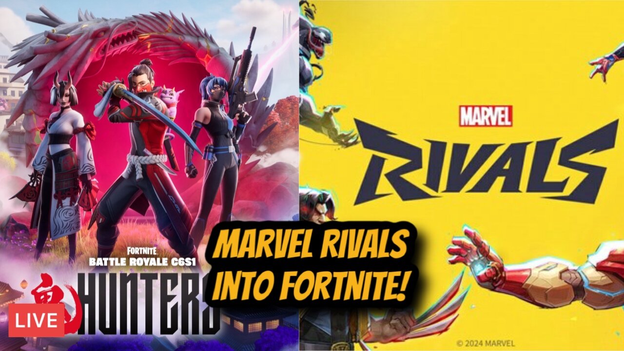 Marvel Rivals Grind Into Fortnite!!