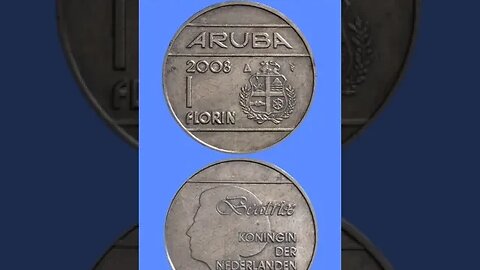 ARUBA 1 FLORIN 2008.#shorts @COINNOTESZ #aruba