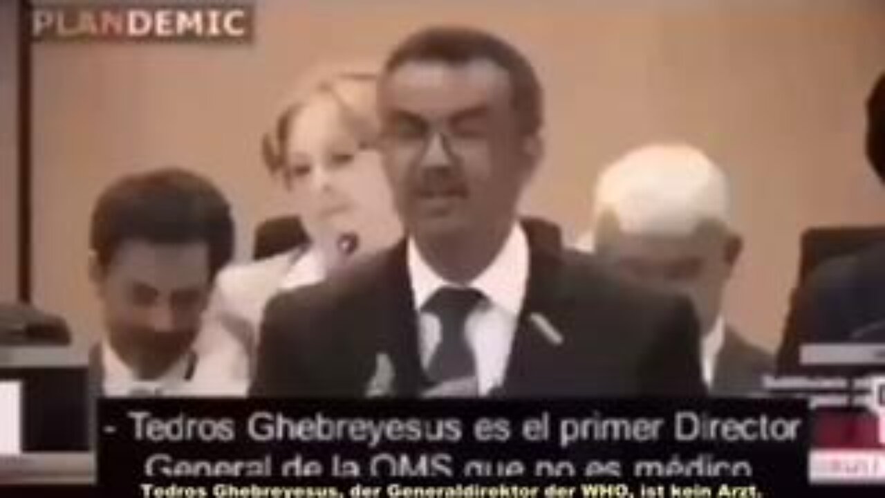 WHO Director General Tedros Adhanom Gebreyesus is not a doctor.