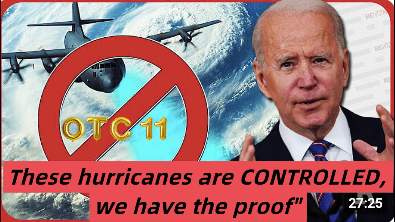 These hurricanes are CONTROLLED, we have the proof" Dane Wigington Redacted w Clayton Morris