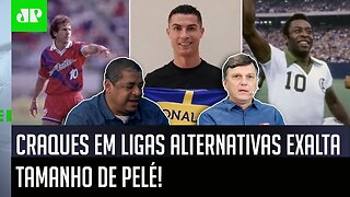 “O Pelé e o Zico foram para DIFUNDIR o futebol" Mauro Cezar É DIRETO sobre ida de Pelé ao COSMOS!